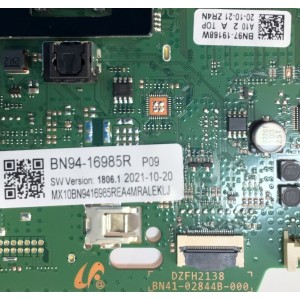 MAIN PARA SMART TV SAMSUNG QLED 4K (2160p) CON UHD / NUMERO DE PARTE BN94-16985R / BN97-19168W / BN41-02844 / BN41-02844B / BN41-02844B-000 / PANEL CY-QA065HGLV1H / DISPLAY BN96-53589B / BN9653589B / MODELO QN65Q60AAF / QN65Q60AAFXZA / QN65Q60AAFXZA FA13